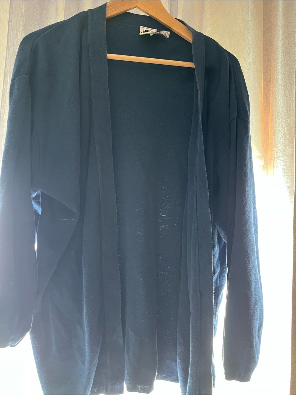 Preowned London Fog Navy Blue sweater